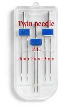 oskatekstil Çift İğne Twin Needle Seti 2mm 3mm 4mm Dikiş Makinesi İkiz İğne Seti
